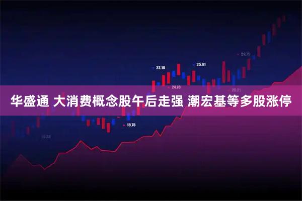 华盛通 大消费概念股午后走强 潮宏基等多股涨停