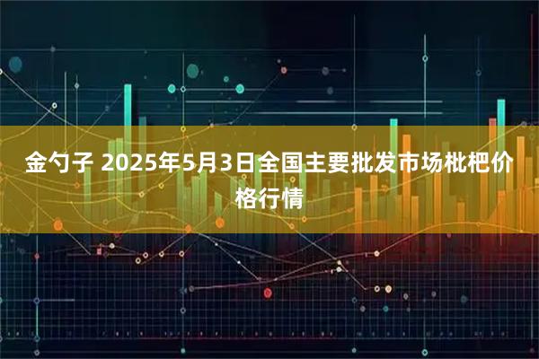 金勺子 2025年5月3日全国主要批发市场枇杷价格行情