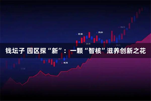 钱坛子 园区探“新”：一颗“智核”滋养创新之花