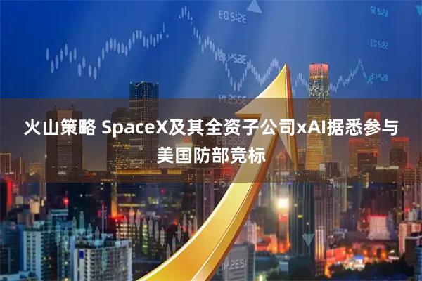 火山策略 SpaceX及其全资子公司xAI据悉参与美国防部竞标